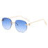 New Small Frame Trimming Sunglasses For Women - ROUTINE FASHION